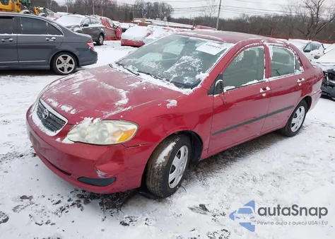 2007 Toyota Corolla Ce from USA, damaged, VIN JTDBR32E970110693